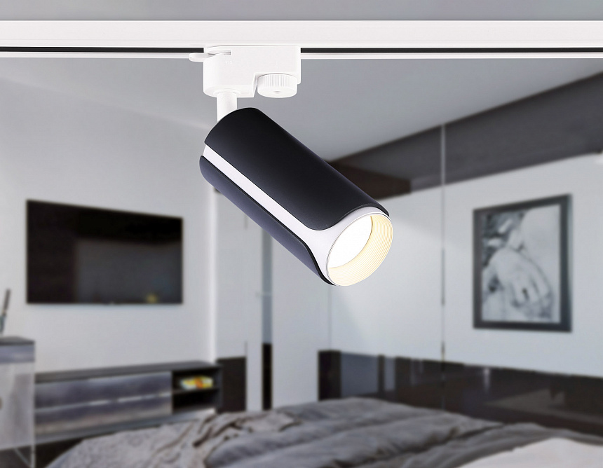 GL5155 BK/WH черный/белый GU10 D58*130