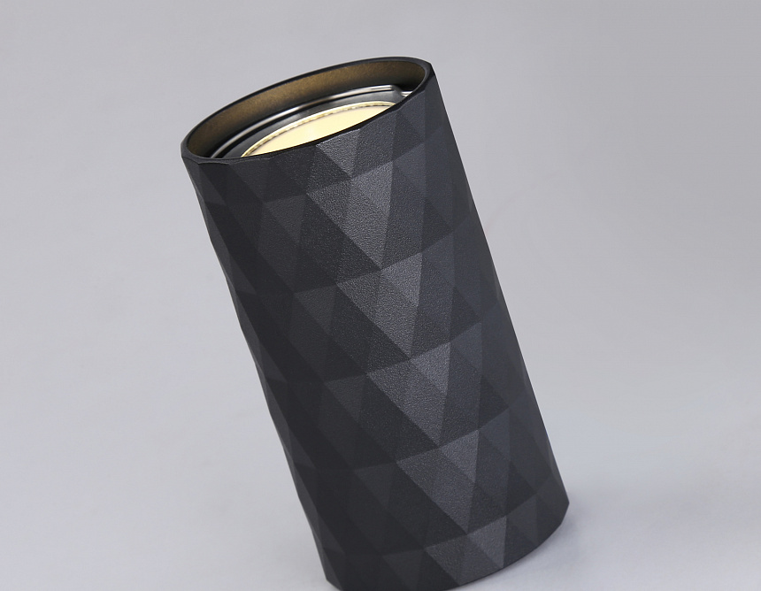 TN213183 BK черный GU10 max 12W D55*100