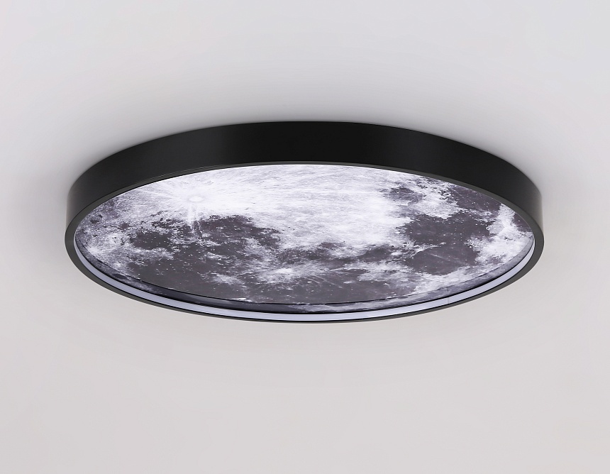 FW11112 BK черный 25W LED 3000-6400K D400*38 FW11112 BK черный 25W LED 3000-6400K D400*38