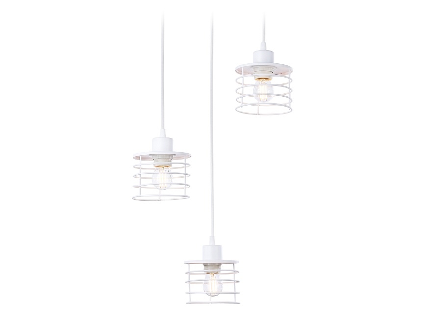 TR8078/3 WH белый E27*3 max 40W D372*1170