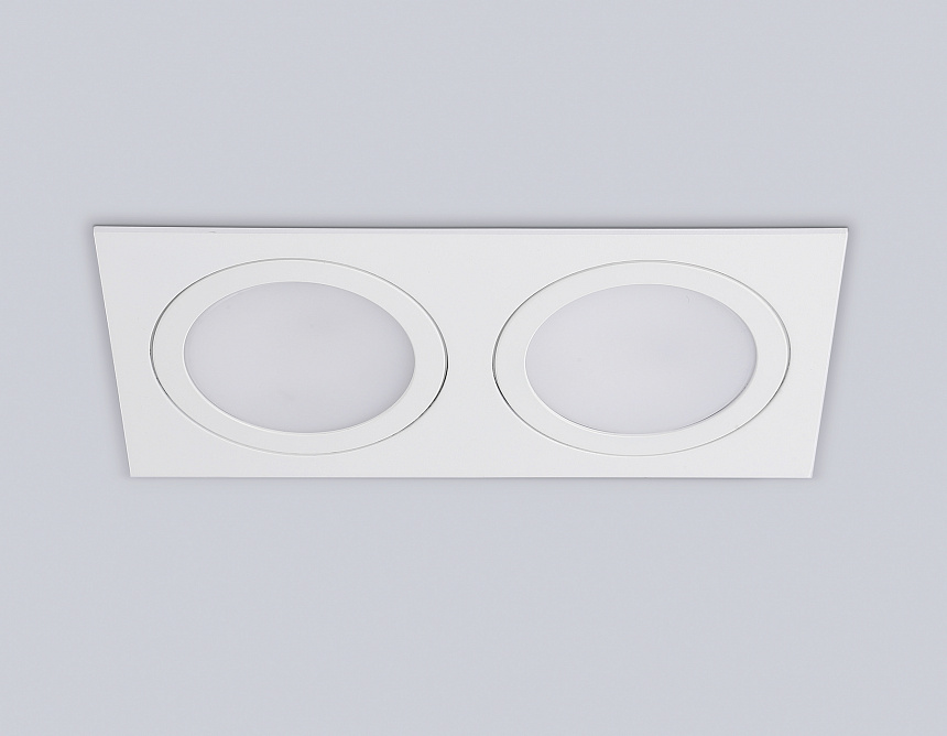 TN6612/2 WH белый IP44 GX53/2 max 15W 215*110*24