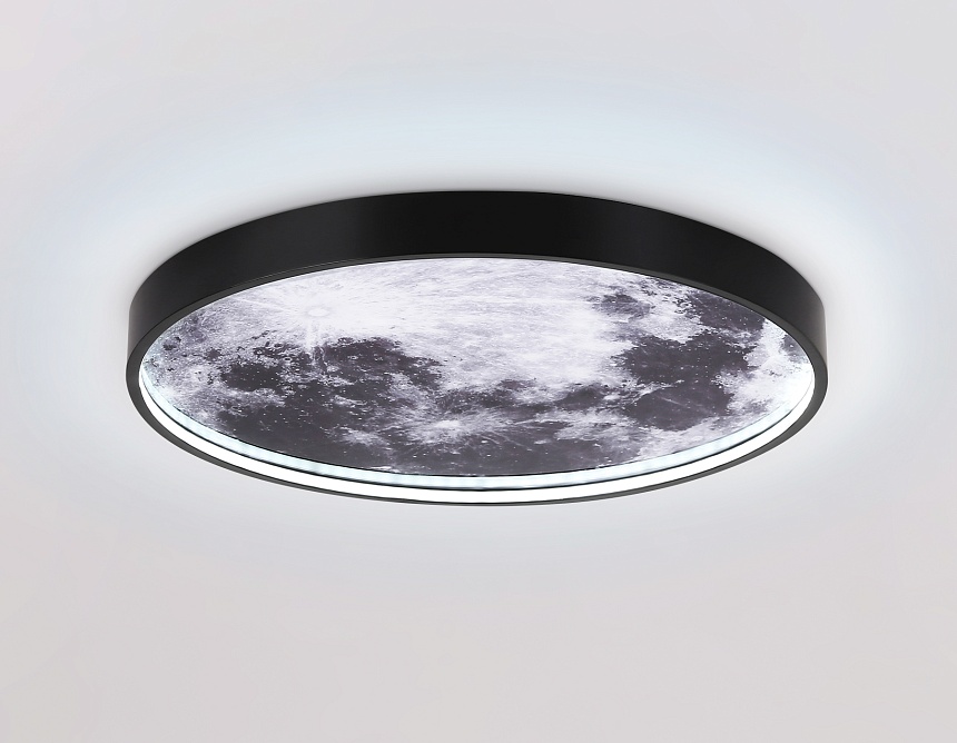 FW11111 BK черный 18W LED 3000-6400K D300*38 FW11111 BK черный 18W LED 3000-6400K D300*38
