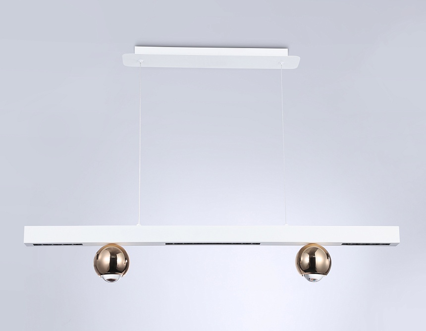 FL5955 WH/GD белый/золото 4200K 18W 1000*70*1200 (Без ПДУ)