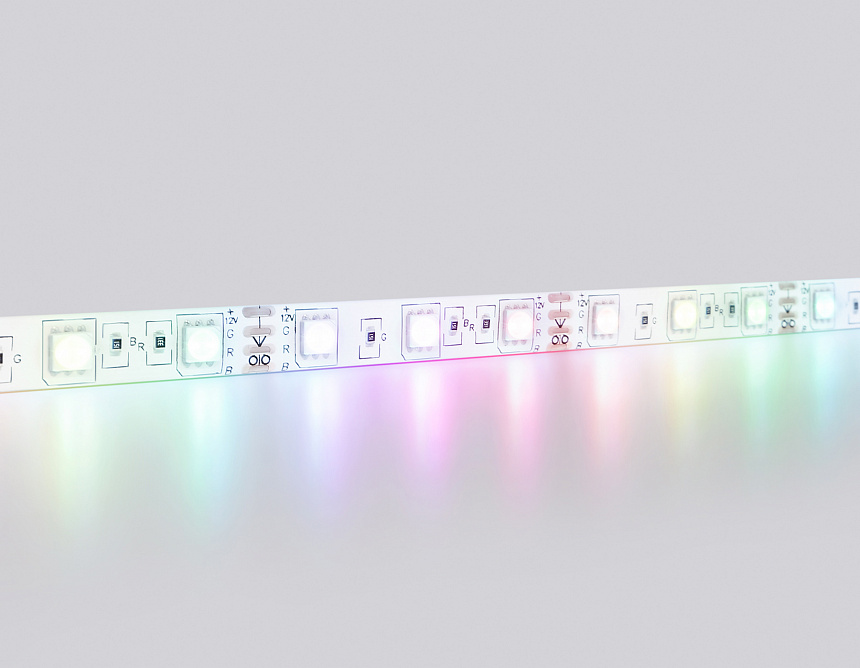GS2302 5050 60Led/ 14.4W m/ 12V IP65 RGB/ 5000*10*2.87mm (4 конт.) GS2302 5050 60Led/ 14.4W m/ 12V IP65 RGB/ 5000*10*2.87mm (4 конт.)