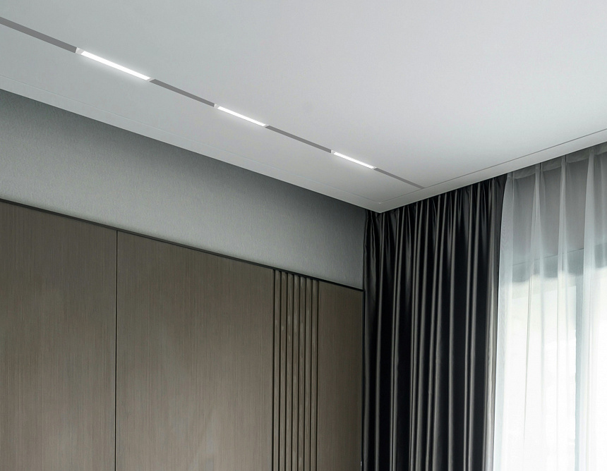 GL1261 WH белый IP20 9W 3000K-6400K 220V 120° 232*25*42 (Без ПДУ)