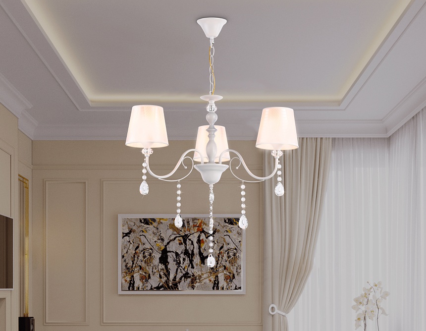 TR4601/3 WH белый E27/3 max 40W D620*865