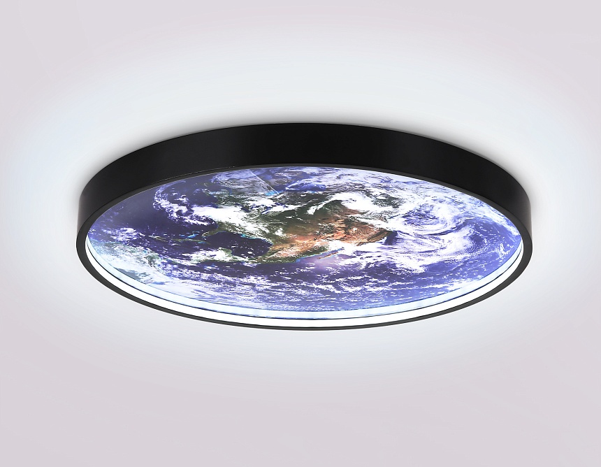 FW11133 BK черный 25W LED 3000-6400K D400*38 FW11133 BK черный 25W LED 3000-6400K D400*38