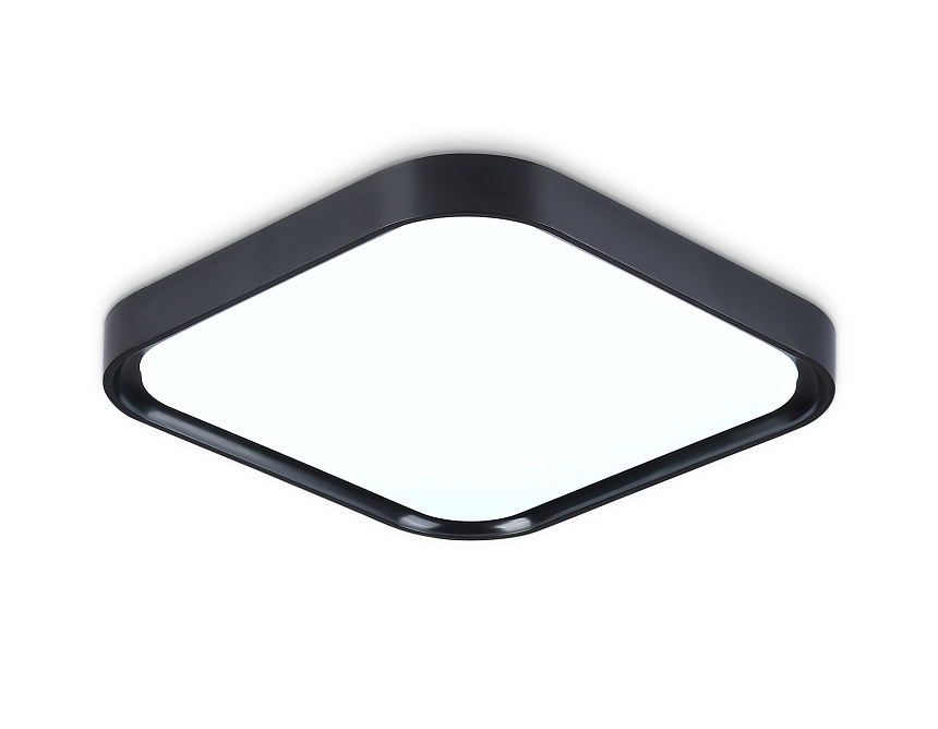 FZ1262 BK черный 18W 5000K 250*250*60 (Без ПДУ) FZ1262 BK черный 18W 5000K 250*250*60 (Без ПДУ)