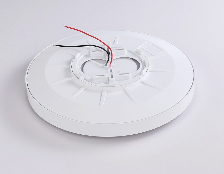 FZ1247 WH/BK белый/черный IP54 20W 5000K D300*60 (Без ПДУ)