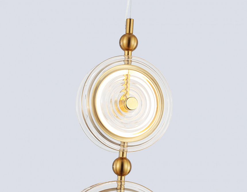 LH31127/2 BS/CL латунь/прозрачный 15W 3000K 200*60*2000