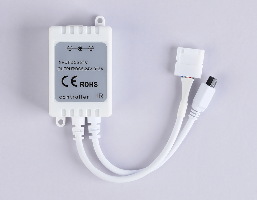 GS11251 контроллер RGB 6A 12V 72W/ 24V 144W (ПДУ ИК CR2025)