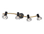 TR8658/4 BK/GD черный/золото E14/4 max 60W 750*100*185