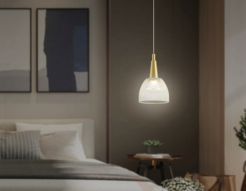 GV1652 WH/GD белый/золото IP20 9W 4200K 48V 24° D115*1500