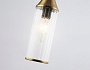 LH55260 BK/BS/CL черный/латунь/прозрачный E14 max 40W 140*80*310