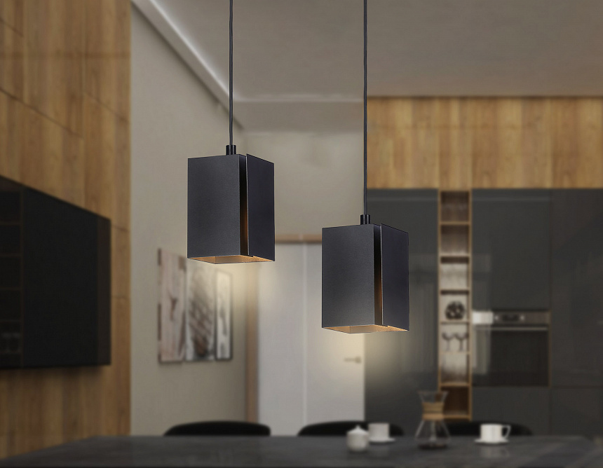 TN5125 BK черный E27 max 40W 80*80*1150