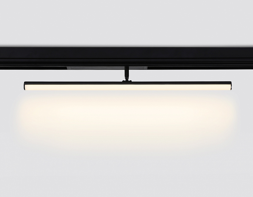 GL1361 BK черный IP20 12W 3000K-6400K 220V 120° 608*25*110 (Без ПДУ)