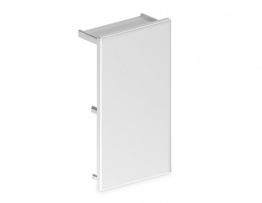 GL1057 WH белый заглушка для шинопровода Magnetic 220V 30.6*56*2 (2шт)
