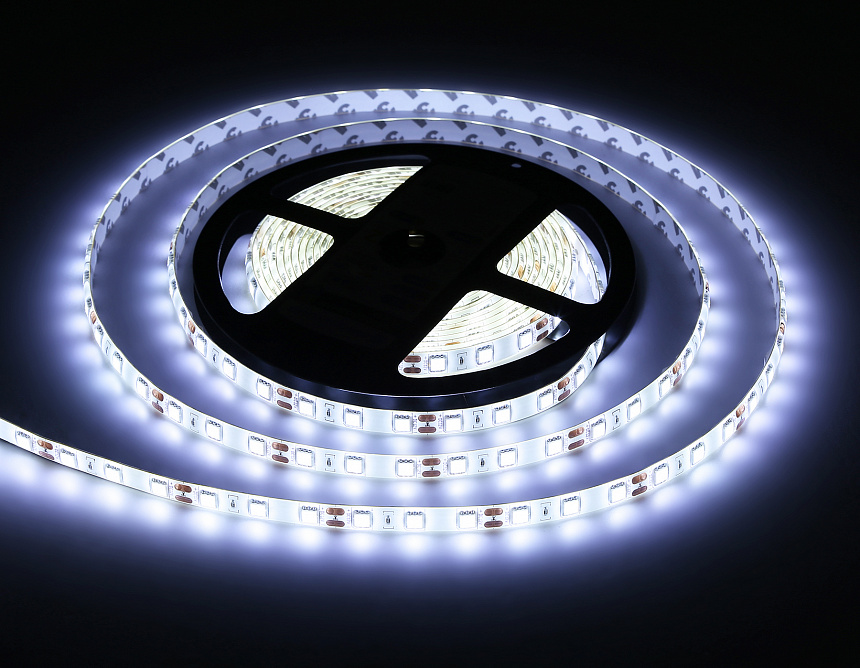 GS2103 5050 60Led/ 14.4W m/ 12V IP65 6500K/ 5000*10*2.87mm (2 конт.) GS2103 5050 60Led/ 14.4W m/ 12V IP65 6500K/ 5000*10*2.87mm (2 конт.)