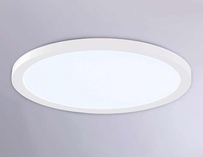 FZ1907 WH белый IP54 35W 3000K-6500K CCT-переключатель D450*25 (Без ПДУ)