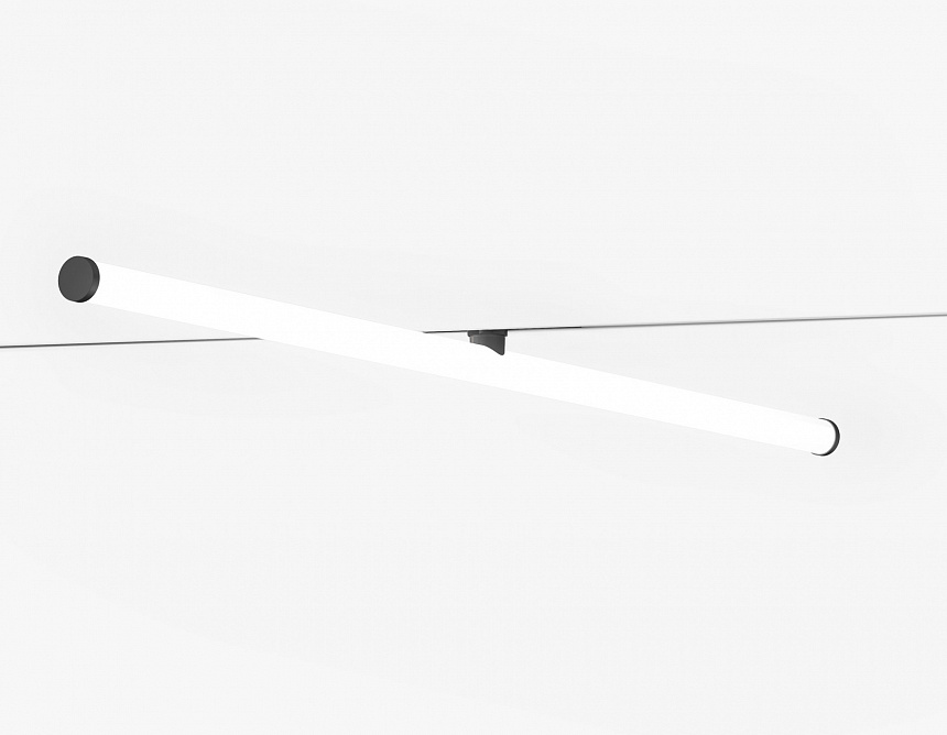 GL2380 BK черный IP20 30W 3CCT 3000/4200/6400K 48V 900*25*73