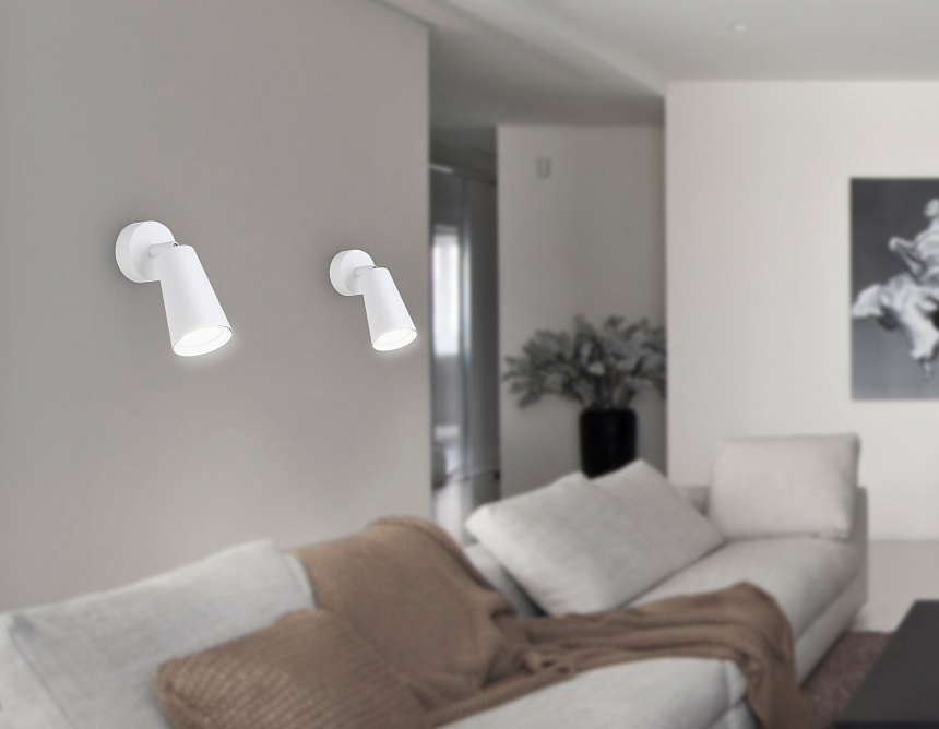 TA13133 WH белый GU10 max 12W D60*L95*H90