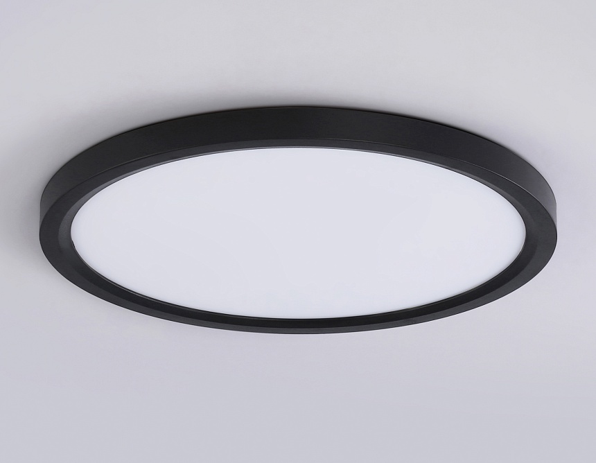 FZ1908 BK черный IP54 35W 3000K-6500K CCT-переключатель D450*25 (Без ПДУ)