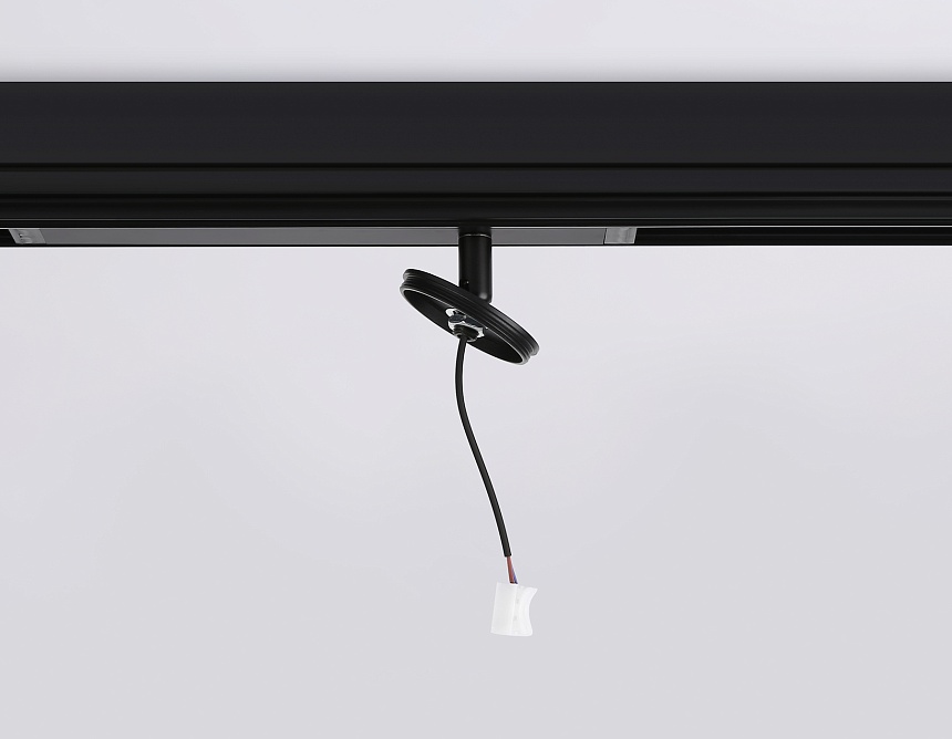 A2545 BK черный  крепеж трековый для корпуса DIY D60mm  232*60*80