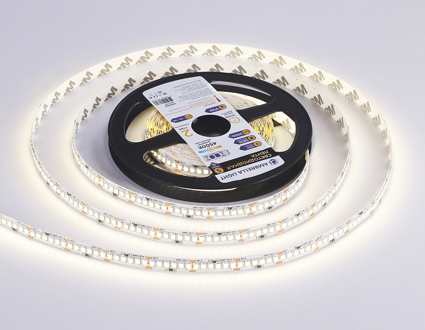 GS1502 2835 240Led/ 19.2W m/ 12V IP20 4500K/ 5000*10*1.2mm (2 конт.) GS1502 2835 240Led/ 19.2W m/ 12V IP20 4500K/ 5000*10*1.2mm (2 конт.)