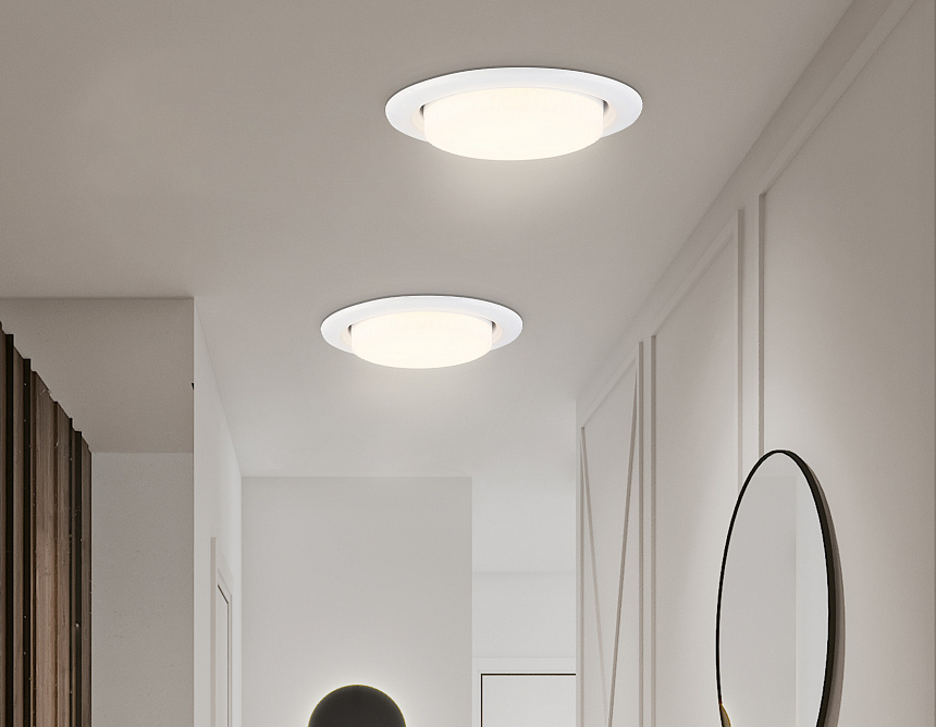 G10101 WH белый GX53 max 12W D106*38 (кратность 10 шт.)