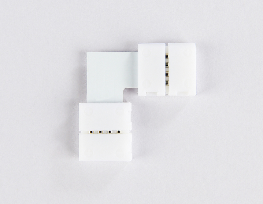 GS6701 Соединитель угловой L 5050 12/24V (4 конт.) (10шт)