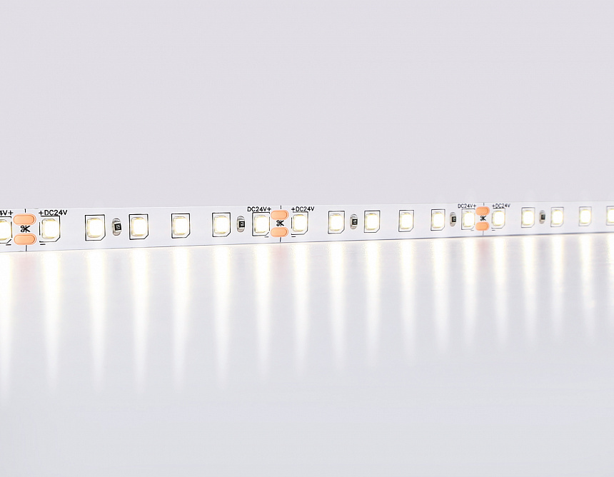 GS3102 2835 120Led/ 10W m/ 24V IP20 4500K/ 5000*8*1.2mm (2 конт.) GS3102 2835 120Led/ 10W m/ 24V IP20 4500K/ 5000*8*1.2mm (2 конт.)