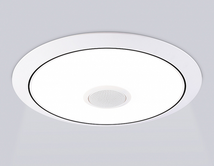FZ720 WH белый IP20 52W 3000-6500K+RGB Music 450*65 (ПДУ ИК) FZ720 WH белый IP20 52W 3000-6500K+RGB Music 450*65 (ПДУ ИК)