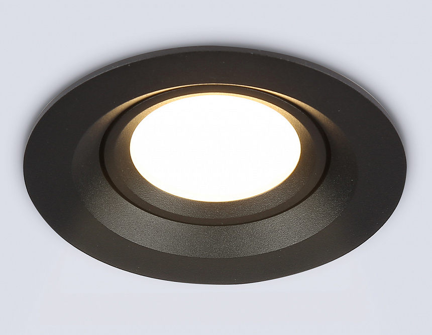 TN1142 BK черный IP44 GU5.3 D95*38