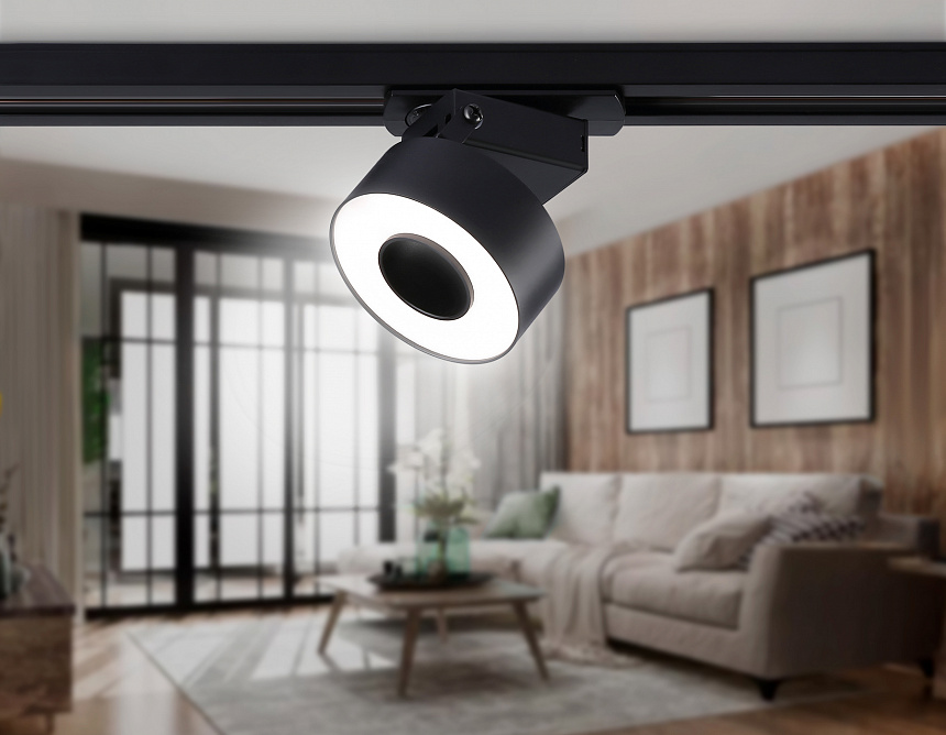 GL6863 BK черный LED 10W 4200K D75*80