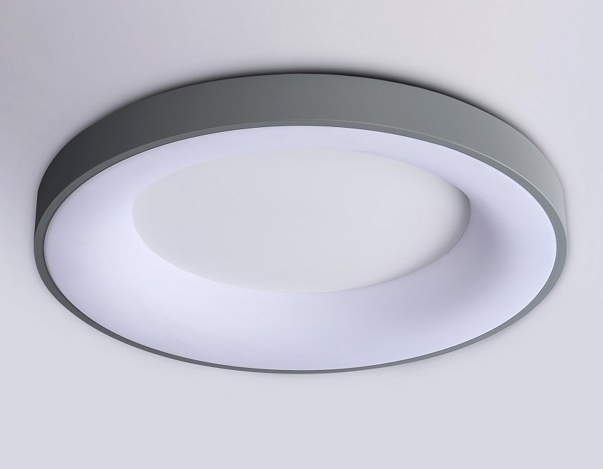 FZ1402 GR серый IP20 48W 3000K-6500K D500*50 (ПДУ ИК)