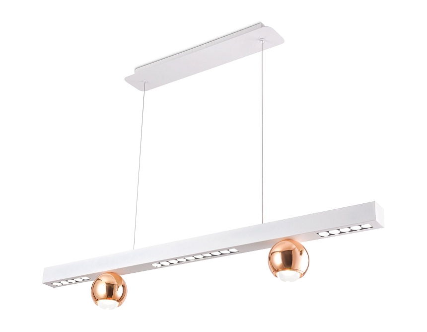 FL5955 WH/GD белый/золото 4200K 18W 1000*70*1200 (Без ПДУ)