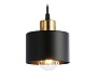 TR8113 BK/BS черный/латунь E27 max 40W D120*940