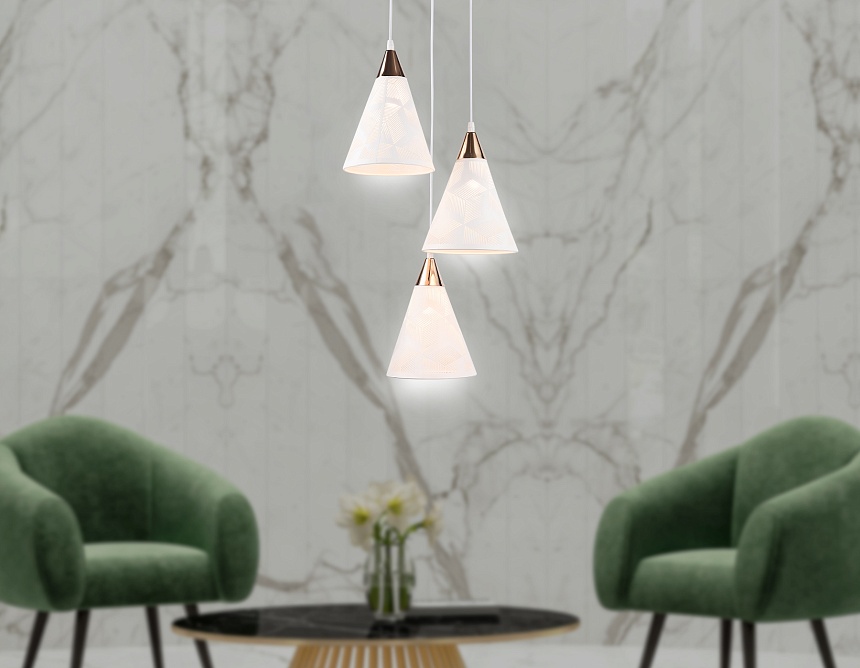 TR8433/3 WH/FGD белый/золото E27/3 max 40W D360*800