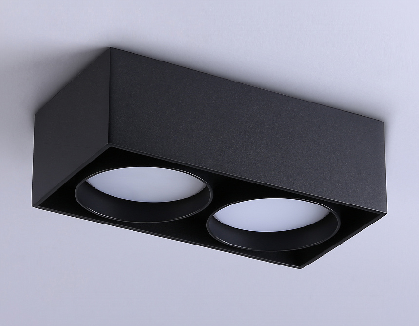 TN70875/2 BK черный GX53/2 max 12W 185*92*62