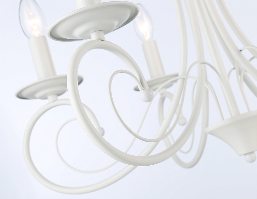 TR9611/6 WH белый E14/6 max 40W D560*650