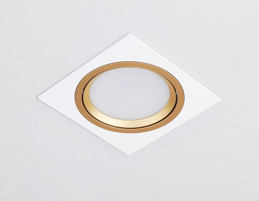 TN51916 WH/GD белый/золото GX53 max 12W 115*115*23