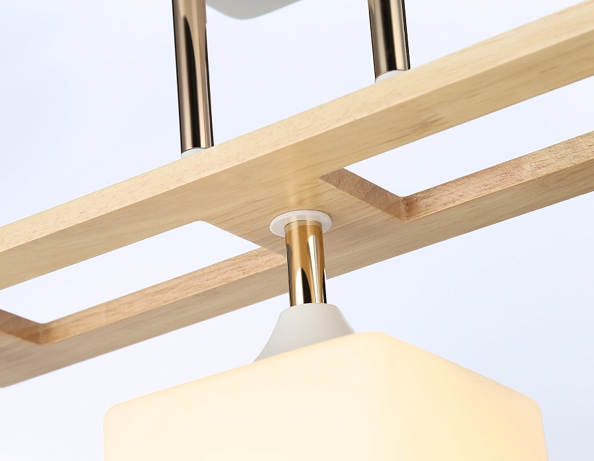 TR9505/3 WH/FGD/FR белый/золото/белый матовый E27/3 max 40W 620*100*290