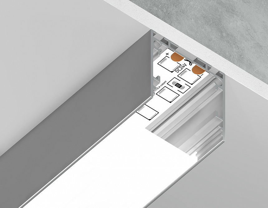 GP2500AL серебро 2000*25*25