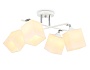 TR303083/4 WH/CH/FR белый/хром/белый матовый E27/4 max 40W 620*620*260