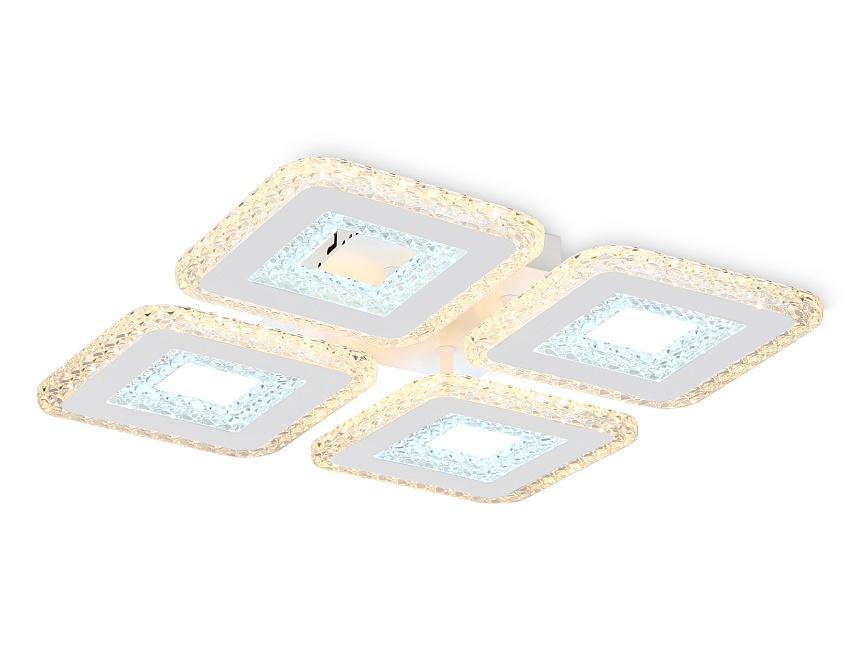 FA4004/4 WH белый 100W 3000K+6400K/4200K/6400K+3000K 395*395*85 (ПДУ ИК) FA4004/4 WH белый 100W 3000K+6400K/4200K/6400K+3000K 395*395*85 (ПДУ ИК)
