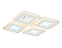 FA4004/4 WH белый 100W 3000K+6400K/4200K/6400K+3000K 395*395*85 (ПДУ ИК)