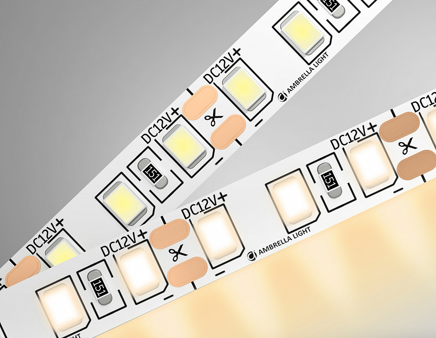 GS1101 2835 120Led/ 9.6W m/ 12V IP20 3000K/ 5000*8*1.2mm (2 конт.) GS1101 2835 120Led/ 9.6W m/ 12V IP20 3000K/ 5000*8*1.2mm (2 конт.)