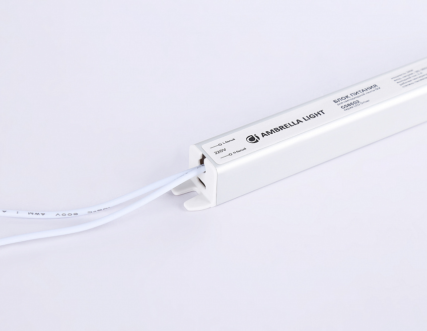 GS8602 блок питания 12V 24W 2A IP20 185-260V 172*18*18