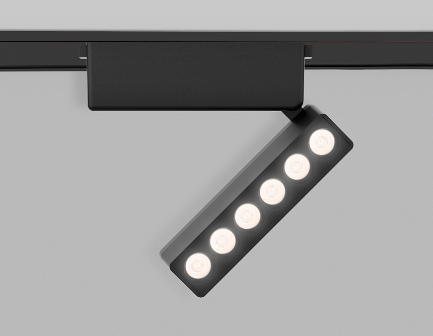 GV1469 BK черный IP20 6W 4200K 48V 24° 122*26*80