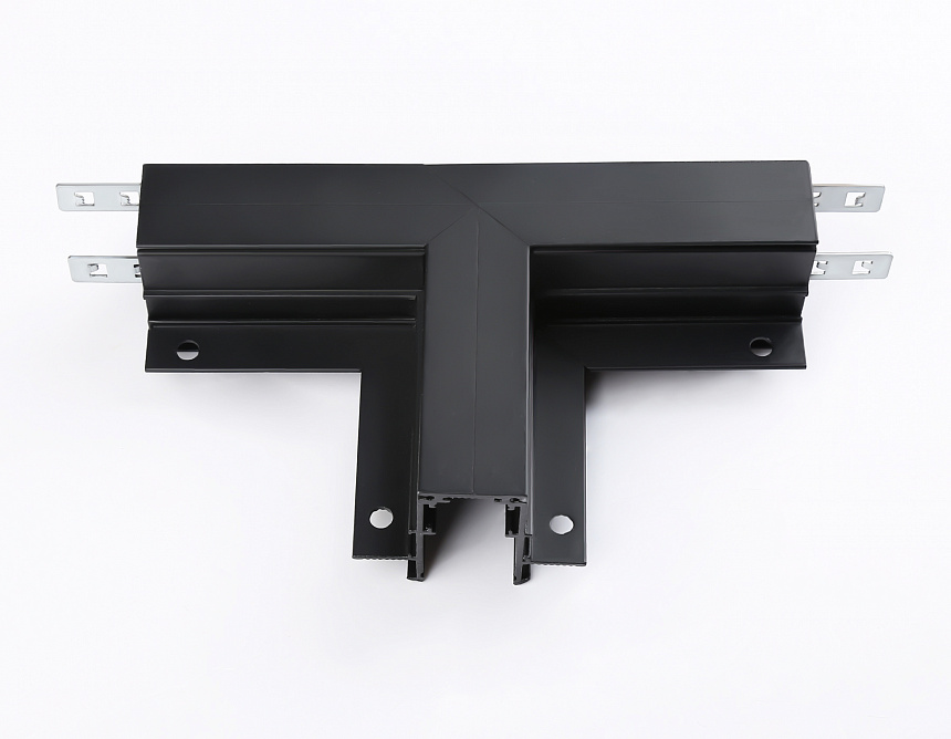 GL3356 BK черный коннектор т-образный встраиваемый 170*85*46,8